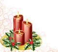 Christmas candles