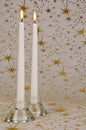 Christmas Candles Royalty Free Stock Photo