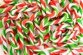 Christmas candy cane background