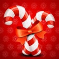 Christmas candy cane background