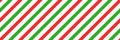 Christmas candy cane striped seamless pattern. Christmas candycane background with red and green stripes. Peppermint