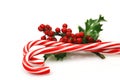 Christmas candy canes Royalty Free Stock Photo