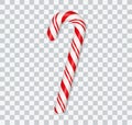 Christmas candy canes. Christmas stick. Traditional xmas candy with red, green and white stripes. Santa caramel cane