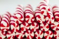 Christmas Candy Canes and Peppermint Sticks Royalty Free Stock Photo