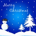 Christmas Card / Background Royalty Free Stock Photo