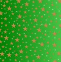 Stars and Sparkles on shaded green background