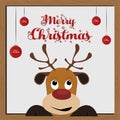 Christmas Card Reindeer