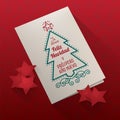 Christmas card Royalty Free Stock Photo