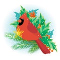 Christmas cardinal