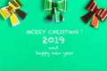 Christmas cards and greeting Merry Christmas2019