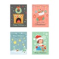 Christmas Cards 8 Royalty Free Stock Photo