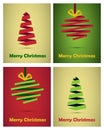 Christmas cards origami style