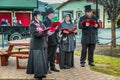 Christmas Carolers at Strasburg Rail Road