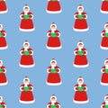 Christmas Carols singer pattern