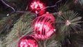 Christmas carols tree close up creative decoration