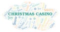 Christmas Casino word cloud