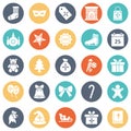 Christmas Celebration Vector Icons Pack Royalty Free Stock Photo