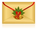 Christmas celebratory envelope