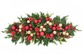 Christmas Centrepiece Decoration Royalty Free Stock Photo