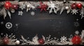 christmas chalkboard holiday