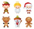 Christmas characters