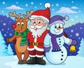 Christmas characters theme image 4