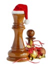 Christmas chess Royalty Free Stock Photo