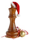 Christmas chess Royalty Free Stock Photo