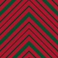 Christmas Chevron Diagonal Stripes seamless pattern background