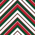 Christmas Chevron Diagonal Stripes seamless pattern background