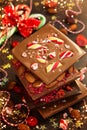 Christmas chocolate bark