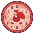 Christmas Clock Face