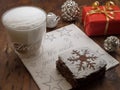 Christmas coffe break Royalty Free Stock Photo