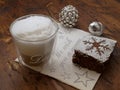 Christmas coffe break Royalty Free Stock Photo