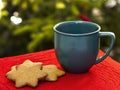 Christmas coffe and ginger bread cookies
