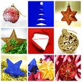 Christmas collage Royalty Free Stock Photo