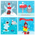 Christmas collection cards