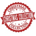 Christmas collection grunge rubber stamp