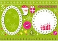 Christmas collection for scrapbook.