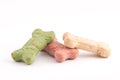 Christmas colored dog treats