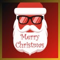 Christmas Colored Funky Beard Santa Vector Images 2019 Christmas