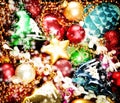 Christmas Colorful Background. Christmas and New Year Decoration