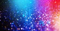 Christmas colorful background. Holiday glowing backdrop. Defocused Background With Blinking Stars. New Year Blurred Bokeh Royalty Free Stock Photo