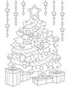 Christmas Coloring Page For Adult