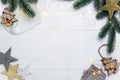 Christmas composition. Royalty Free Stock Photo