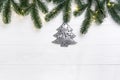 Christmas composition. Royalty Free Stock Photo