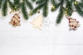 Christmas composition. Royalty Free Stock Photo