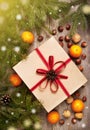 Christmas composition Royalty Free Stock Photo