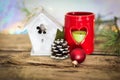 Christmas composition Royalty Free Stock Photo