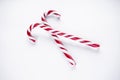 Christmas concept. Christmas candy on a white background. Traditional christmas sweets Royalty Free Stock Photo